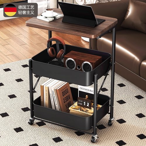 德国可折叠推车置物架落地床头柜