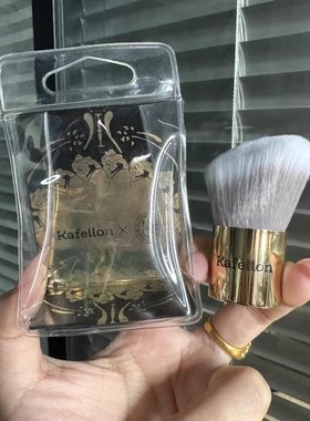 凯芙兰柔细斜面蜜粉刷脂化妆高光刷面部提亮腮红修容便携散粉刷