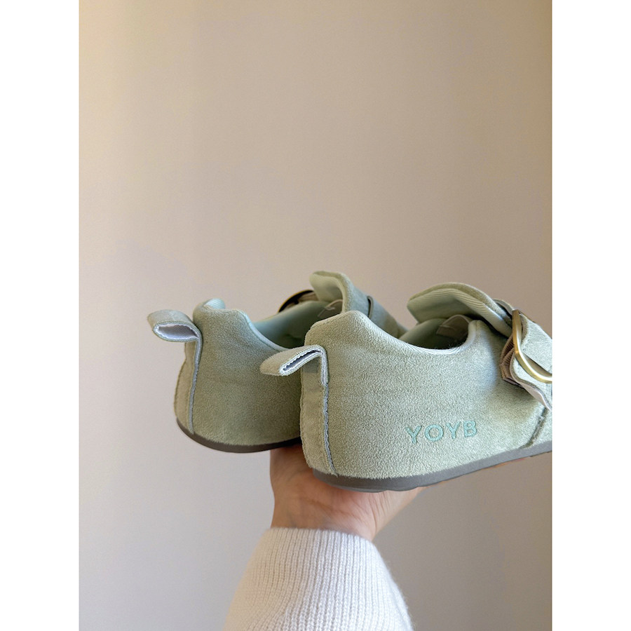 路十三韩系一脚蹬勃肯鞋女2026春季新款百搭全包懒人鞋百搭休闲鞋