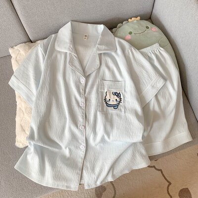 hellokitty睡衣女款云朵棉家居服