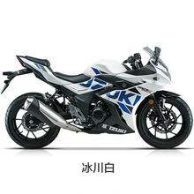 GSX250R-A原厂全车贴花贴纸导流罩外壳标牌车壳贴画冰川白19款
