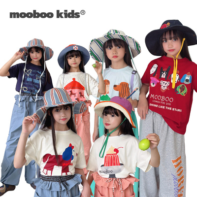 墨宝童装 MoobooKids_春夏纯棉轻柔速干透气原创插画T恤
