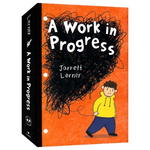 A Work In Progress 不断进步 中学生青少年校园成长友谊故事 英语日记体诗歌小说 自我接纳 反肥胖偏见 英文原版进口儿童图书