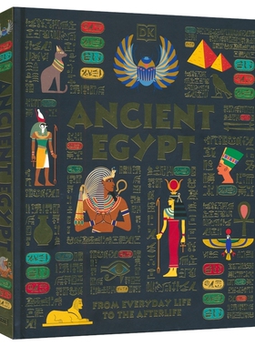 DK Ancient Egypt Ancient Histories Professor Joann Fletcher 古埃及文化 科普读物 古代史系列 人文历史百科 英文原版进口图书