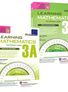 SAP 新加坡数学 Learning Mathematics 小学3年级 数学建模思维练习册 CPA教学法 逻辑思维训练 基础学习系列 英文原版进口教辅
