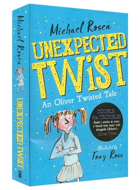 Unexpected Twist! An Oliver Twisted Tale 意想不到的转折 奥利弗扭曲的故事 英语课外读物 英文原版进口儿童图书