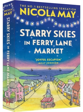 Starry Skies in Ferry Lane Market 星河璀璨的费里巷市场 英文课外读物 16岁+ 温馨主题 英文原版进口图书