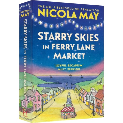 Starry Skies in Ferry Lane Market 星河璀璨的费里巷市场 英文课外读物 16岁+ 温馨主题 英文原版进口图书