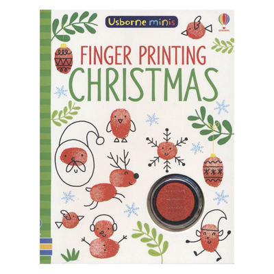 迷你手指涂鸦书圣诞节主题