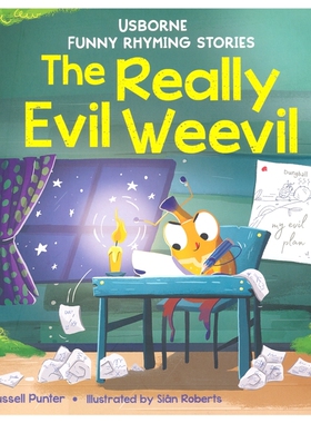Usborne The Really Evil Weevil 尤斯伯恩 真正邪恶的象鼻虫 故事绘本 幼儿亲子课外阅读 4-7岁 英文原版进口图书