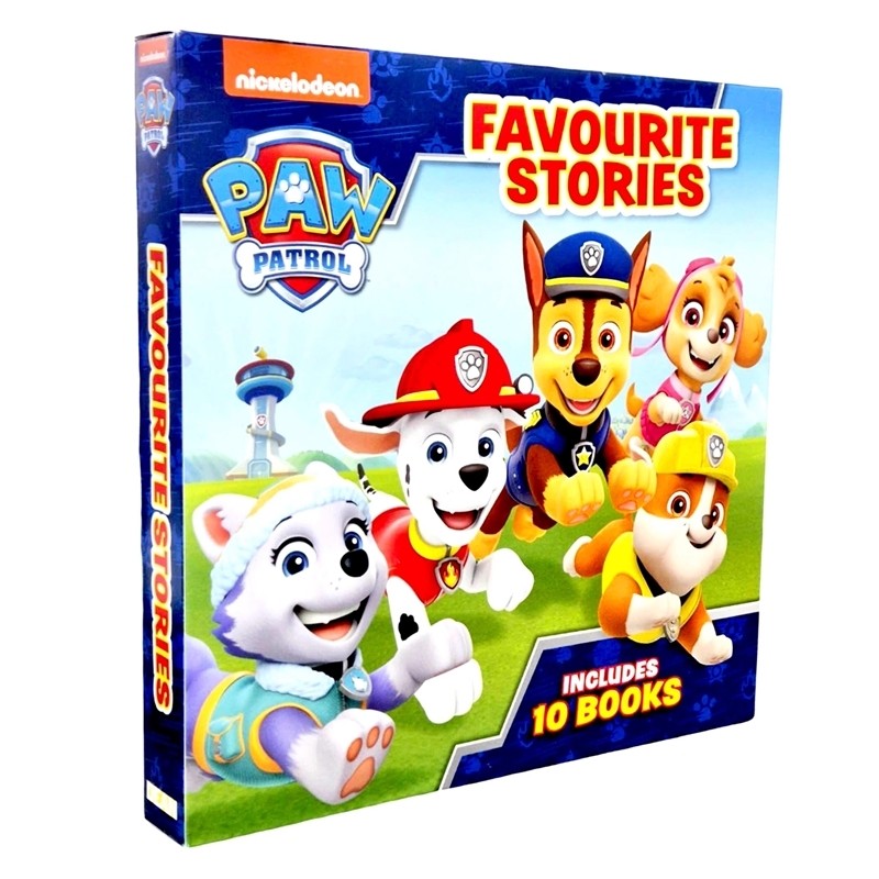 Paw Patrol Boxset 10 titles 狗狗巡逻队10册盒装 图画故事书 绘本 汪汪队立大功 英文原版进口儿童图书