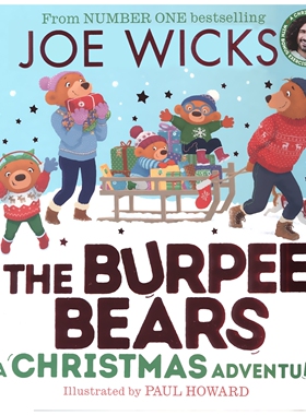 The Burpee Bears A Christmas Adventure 波比熊一家的圣诞大冒险 故事绘本 图画书 亲子读物 英语早教 英文原版进口儿童图书