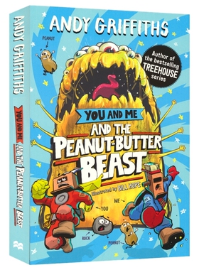 Adventures Unlimited 2 You And Me And The Peanut-Butter Beast 你和我还有花生酱野兽 儿童爆笑探险故事 英文原版进口儿童图书