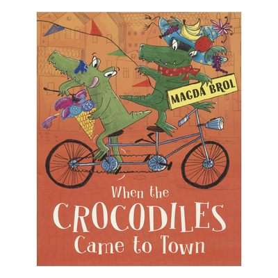 当鳄鱼来到镇上亲子共读绘本