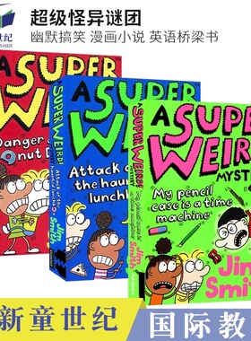 英文原版 A Super Weird Mystery 超级怪异谜团 推理漫画小说 幽默搞笑英语桥梁书 Barry Loser作者新作 小学课外英语读物