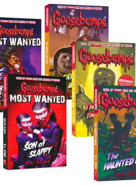 Scholastic Goosebumps Son Of Slappy 学乐鸡皮疙瘩系列 头号通缉系列 惊悚故事小说 青少年课外读物 儿童章节书 英文原版进口书