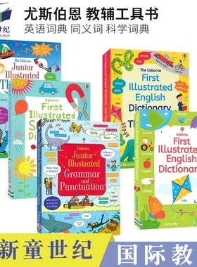 Usborne Grammar and Punctuation 语法与标点符号 尤斯伯恩英英词典 儿童英语单词词典指导书 趣味插图辅导书 英文原版进口