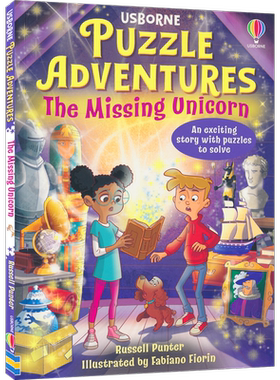 Usborne Puzzle Adventures 尤斯伯恩 解谜冒险系列 益智活动 全彩桥梁读物 思维训练 英文原版进口儿童图书