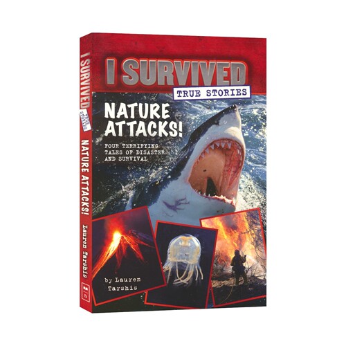 I Survived Nature Attacks 幸存者系列 我从自然灾难中生还 章节小说 英文课外读物 拓展阅读 自然现象解读 英文原版进口书