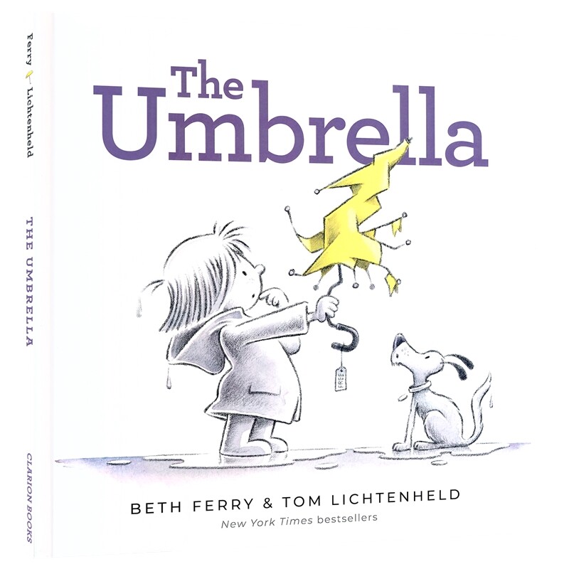 The Umbrella 小雨伞 故事绘本 图画书 精装 亲子读物 插图精美 英文原版进口儿童图书