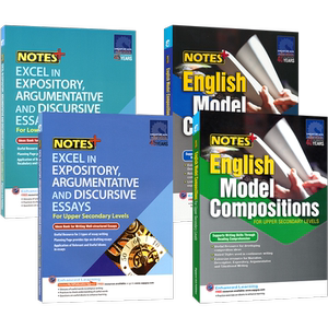 新加坡英语写作范文初一至初三 SAP NOTES+ English Model Compositions for Lower Secondary Notes+系列练习册 英文原版