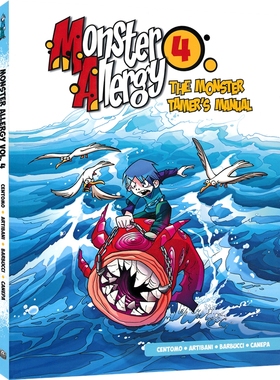 Monster Allergy 4 - The Monster Tamer's Manual 怪物过敏4 怪物驯兽师手册 幽默漫画 友谊成长 奇幻冒险 英文原版进口图书
