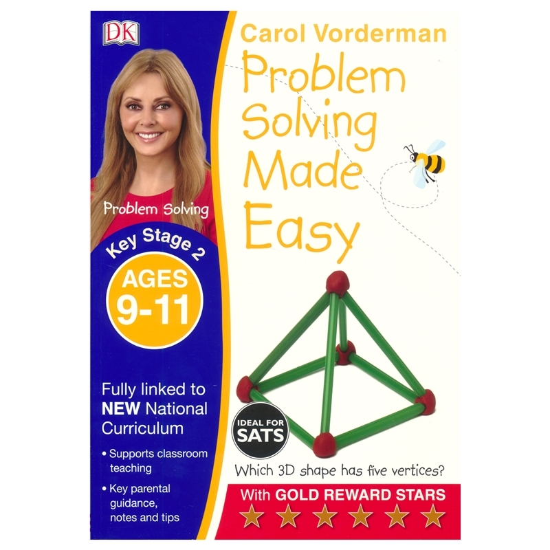 DK Problem Solving Made Easy DK 家庭学习 轻松解决问题 养成数学思维 Key Stage 2 小学练习册 9-11岁 英文原版进口图书