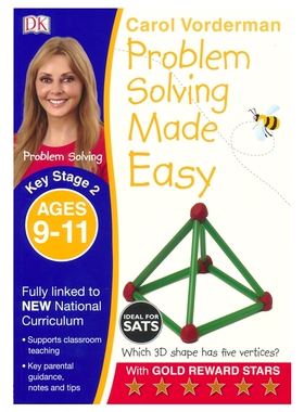 DK Problem Solving Made Easy DK 家庭学习 轻松解决问题 养成数学思维 Key Stage 2 小学练习册 9-11岁 英文原版进口图书