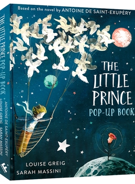 The Little Prince Pop-up Book 小王子立体书 图画故事书 经典文学名著 英语启蒙读物 绘本 英文原版进口儿童图书