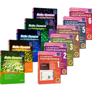新加坡数学 SAP Learning & Olympiad Maths 小学1-6年级 奥数思维启蒙练习册 CPA教学法 数学建模法 基础提升 英文原版进口教辅