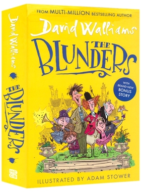 The Blunders 布伦德一家 大卫威廉姆斯新作 David Walliams 章节小说 青少年英语课外读物 英文原版进口儿童图书