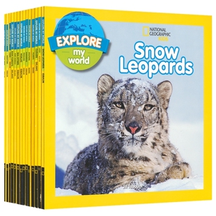 National Geographic Kids Explore My World 国家地理分级阅读系列读物14册 探索世界 儿童科普绘本 百科读物 英文原版进口图书