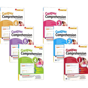 SAP 新加坡小学英语阅读理解 Conquer Comprehension Workbook 1-6年级练习册 阅读专项提高训练 攻克系列 英文原版进口教辅