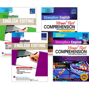 SAP 新加坡初中英语练习册 Strengthen English Visual Text Comprehension for Secondary Levels 看图理解+改错 英文原版教辅