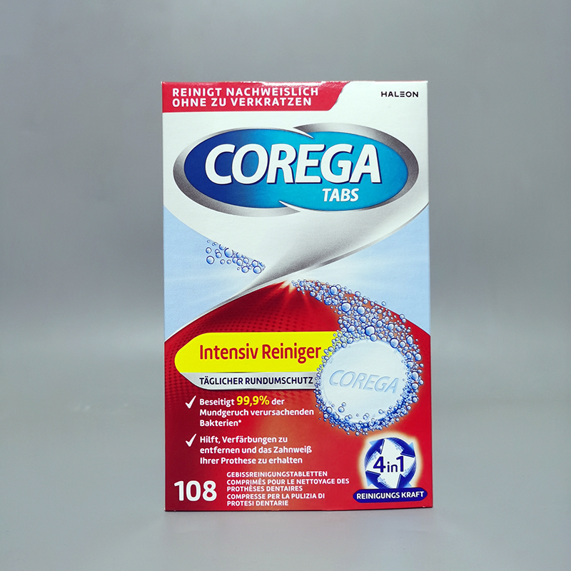 Corega牙套假牙保持器清洁泡腾片