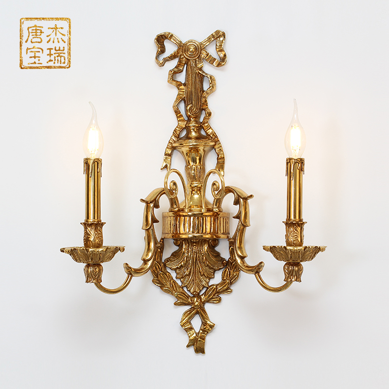 杰瑞唐宝欧式风复古大气奢华壁灯