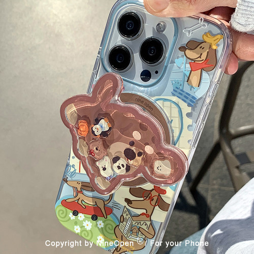 可爱狗狗适用苹果17手机壳