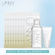 UNNY卸妆湿巾8片独立包装 清洁洗面奶30g卸妆水100ml旅行便携