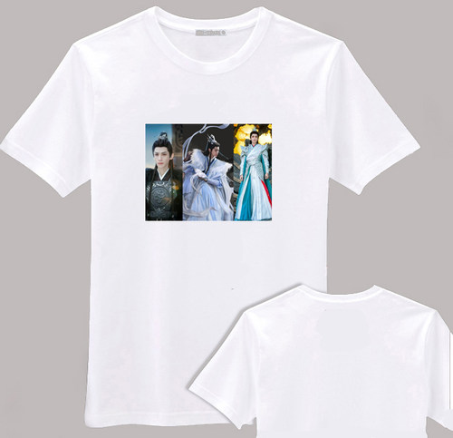 长月烬明澹台烬罗云熙冥夜沧九旻新款周边明星同款衣服会服白色T