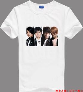 F4言承旭周渝民朱孝天吴建豪T恤周边图案同款短袖后援衣服会服
