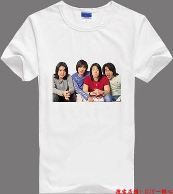 流星花园f4道明寺花泽类西门美作T恤印图印字衣服自定义DIY定制