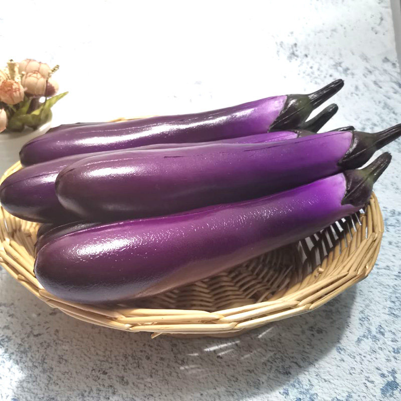 仿真茄子蔬菜模型食物道具装饰品