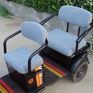 适用于雅迪cl12电动三轮车专用座套防滑耐磨坐垫套透气全包