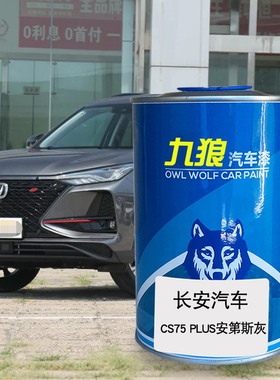 九狼汽车漆长成品安汽车漆CS75安第斯灰CS55炫动红繁星蓝炫晶白色