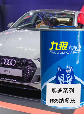 九狼汽车喷烤色漆奥油漆迪成品RS4RS6橙色索诺码绿纳多灰米萨诺红
