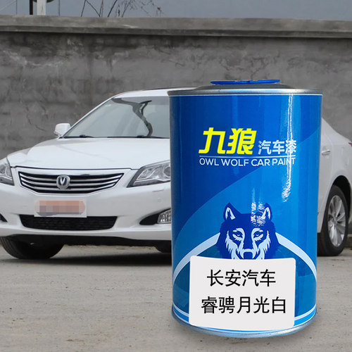 九狼汽车漆长成品安汽车睿骋月光白泰晤士灰水晶银灰逸动DT深海蓝