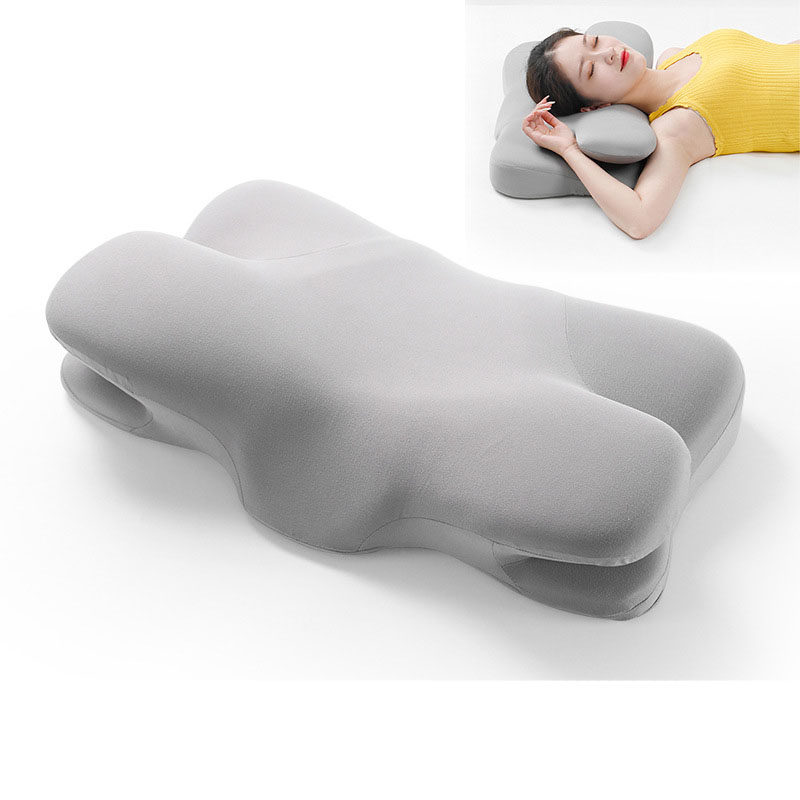 飞机枕蝴蝶型睡眠记忆棉枕慢回弹家庭零压力蝶形枕学生护颈椎枕头,床上用品,功能枕/保健枕/养生枕,淘宝优惠券,粉丝福利购,淘宝优惠卷