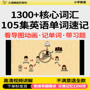 小学你还在背单词吗英语单词超强记忆法思维导图记背神器拆着背