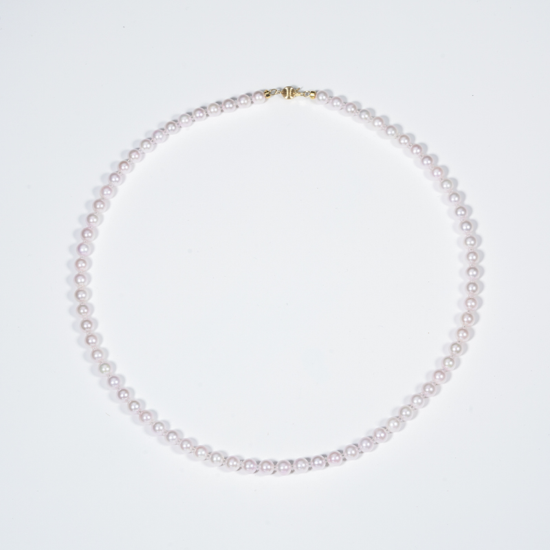 Gloire/古名14K金海水Akoya珍珠简约项链5.5-6mm