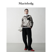 艺术家灵感 Marisfrolg玛丝菲尔冬重工提花圆领针织衫